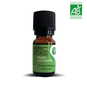 Huile essentielle orange douce BIO AGRICULTURE BIOLOGIQUE