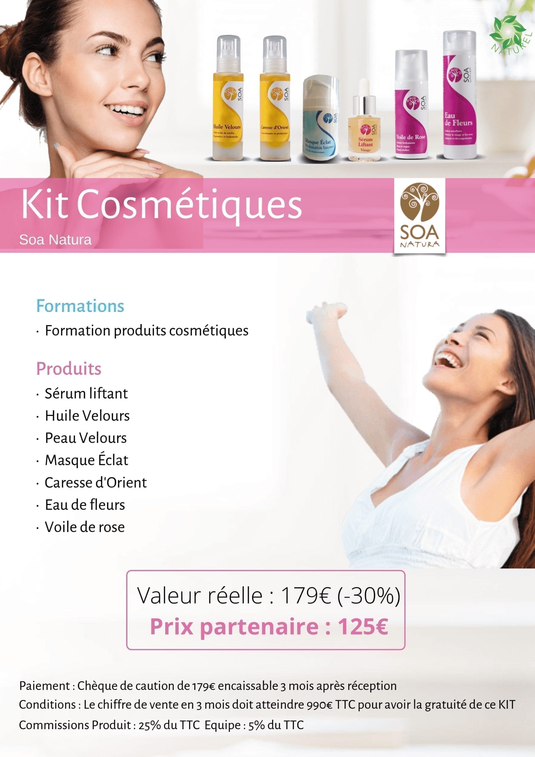 Kit Cosmétiques naturels